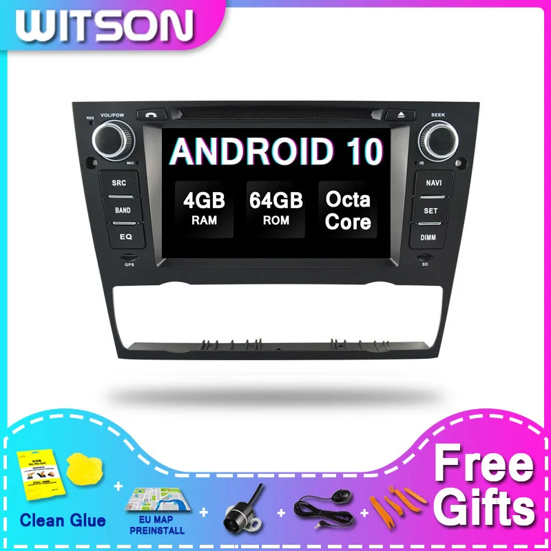 WITSON ANDROID 10.0 Car DVD Multimedia Player For BMW AUTO AIR BMW E90