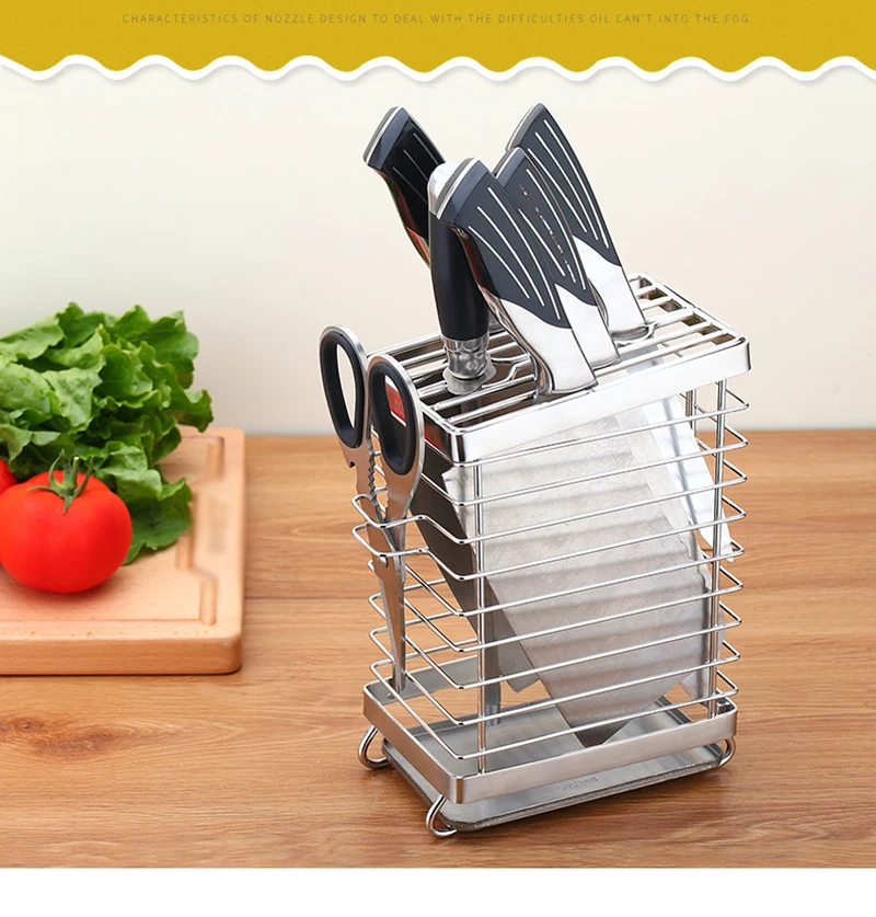 Stainless steel knife holder kitchen tool22