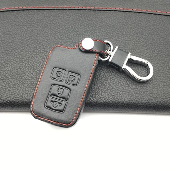 

Leather Car Key Case Fob Cover Protect Shell for Toyota Sienta 4 Buttons Remote Key Case for Car Interior Accessories