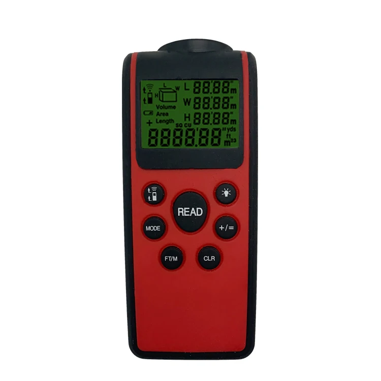 

ultrasonic measure distance meter with laser point range finder 18m Tool