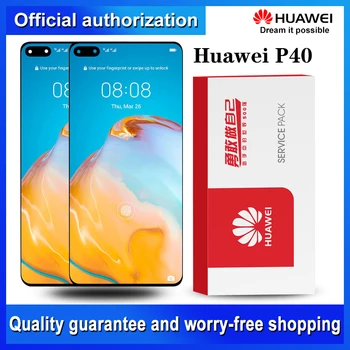 

Original 6.1'' Display Replacement With Frame For Huawei P40 LCD Touch Screen Digitizer Assembly for Huawei P40 Display Screen