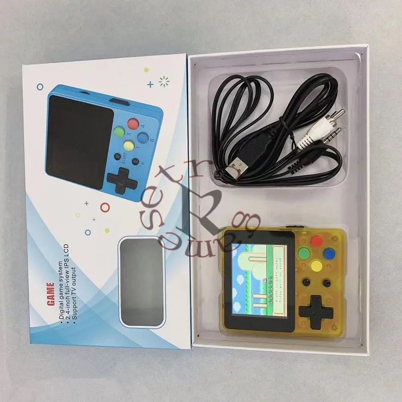 new FC188 Retro Handheld Game Console 188in1 games 128M Digital game system 2.4inch full view IPS LCD support TV output
