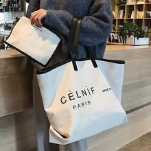 Складная хозяйственная сумка Экологичная многоразовая переносная сумка на плечо для путешествий продуктовые модные карманные сумки-тоут