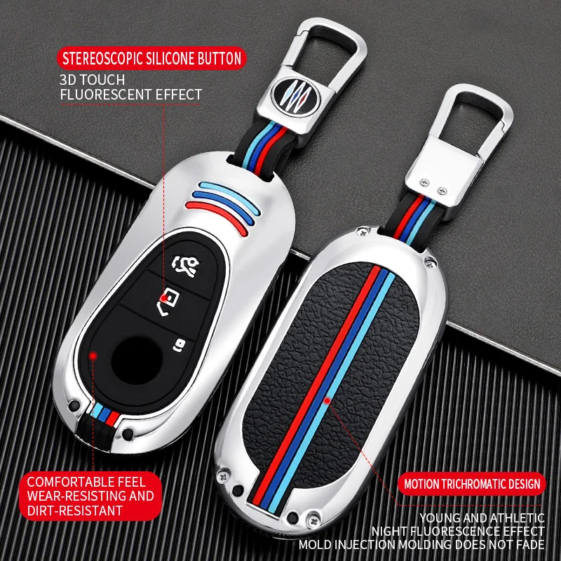 Custodia-protettiva-per-chiave-a-distanza-per-auto-in-lega-di-zinco-per-Mercedes-Benz-W223.jpg Custodia per Chiave/telecomando per Mercedes Benz W223 classe S300 S350 S450 S500 2020 2021 portachiavi - Custodia protettiva per chiave a distanza per auto in lega di zinco per Mercedes Benz W223