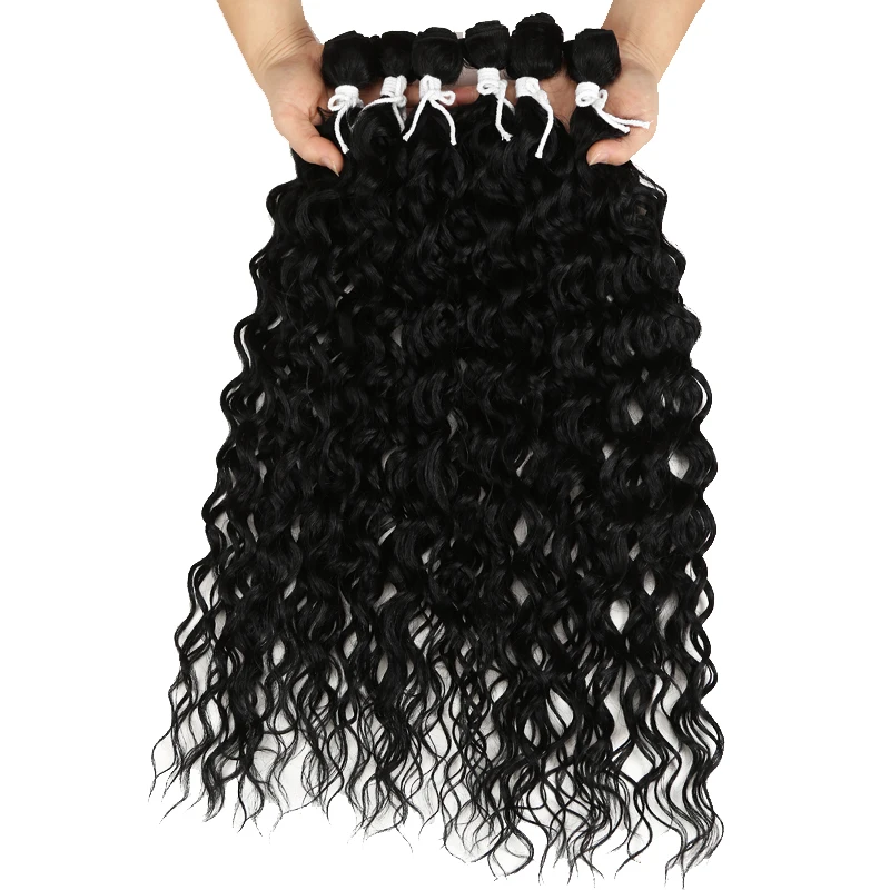 Afro kinky curly cabelo pacotes ombre marrom