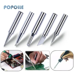 Pointe de fer à souder en cuivre pur, sans plomb, I + B + K + 2,4d + 3C, à température fixe, 1 pièce 