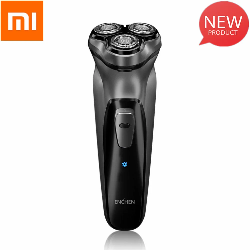

Xiaomi Enchen Black Stone 3D Electric Shaver Smart Control Blocking Protection Razor Type-C Rechargeable Men From Xiaomi Youpin