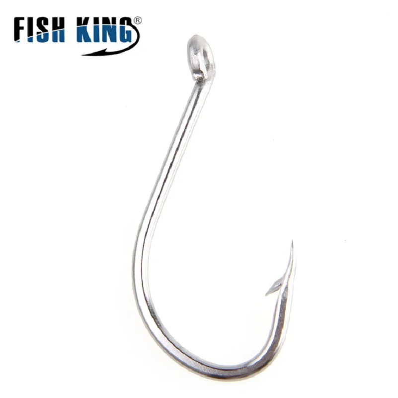 

Stainless Steel Sea Fishing Hooks Saltwater Barbed Assist Baitholder Octopus Hook With Ring