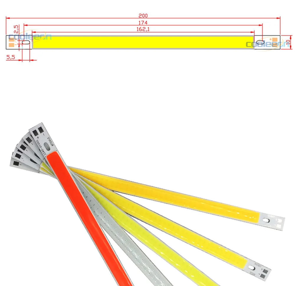 cob led light strip lamp bulb car auto lighting 10w 12V (1)