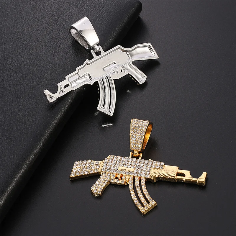 Gold And Diamond Ak 47
