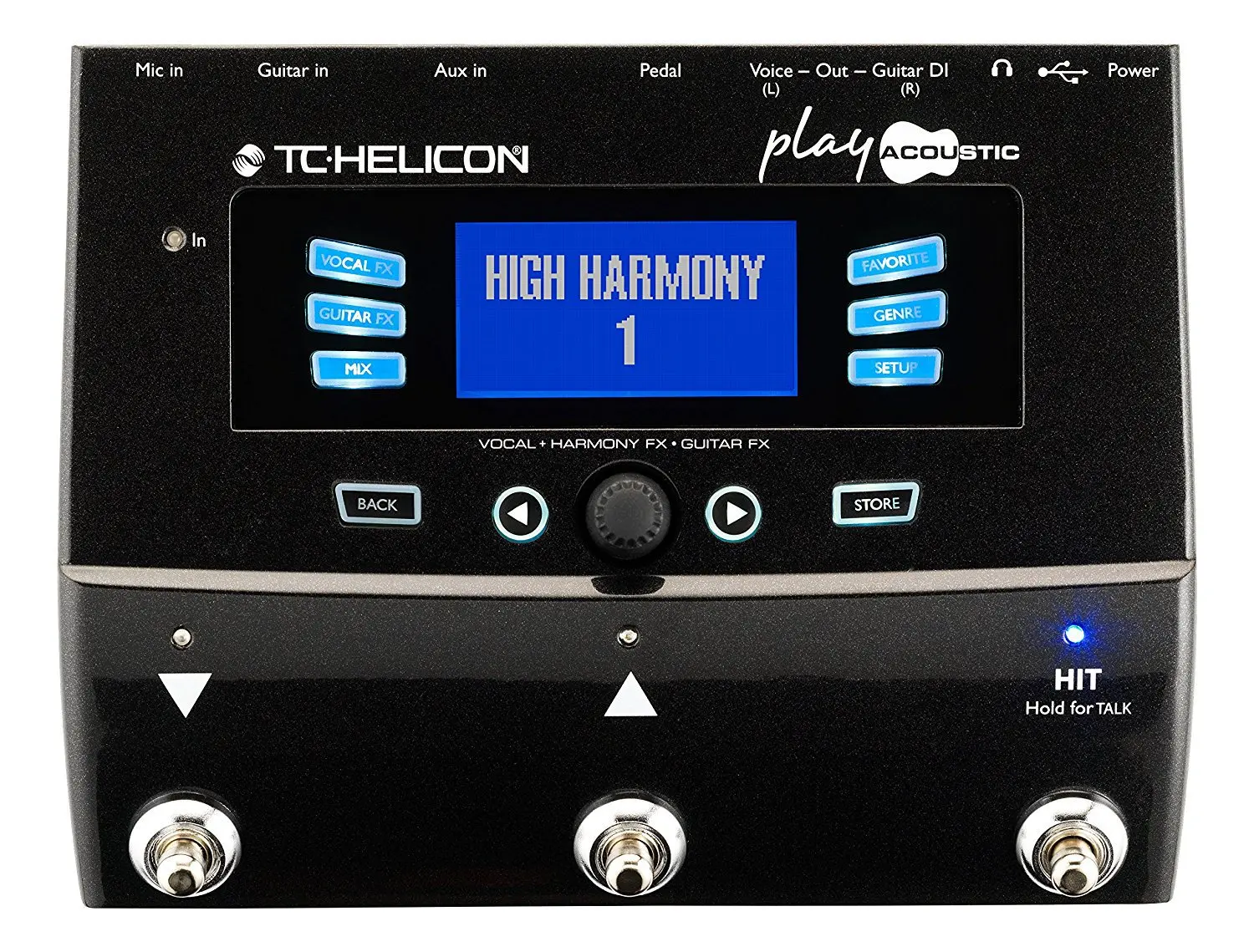 TC-Helicon VoiceLive Play акустическая народная музыка для гитары из бакелитовой смолы вокальный эффектор