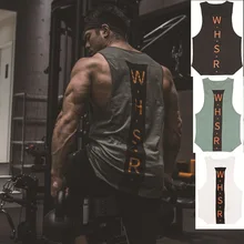 Мужская майка для фитнеса, Летний Стиль, спортивный, Повседневный, для пробежки, для упражнений, чистый хлопок, эластичное соединение, без рукавов