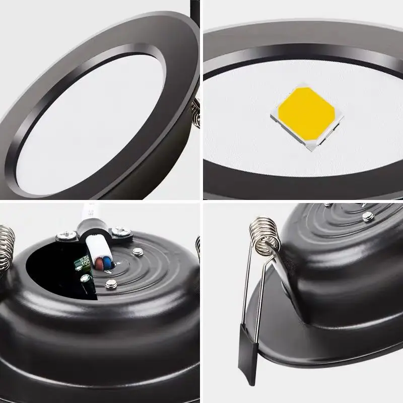 LED Down light 9W RGB with Remote Control Dimmable Spot Lamp Waterproof 220V Ceiling Recessed Downlights led downlight,recessed ceiling spotlight,ceiling lamps