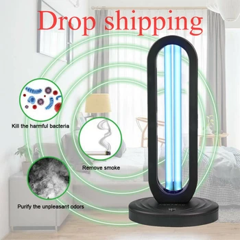

High Ozone UV Disinfection Lamp with Remote UV Sterilizer Tube Bulb Ultraviolet Lamps 38W UVC Germicidal Light Sterilizing Light