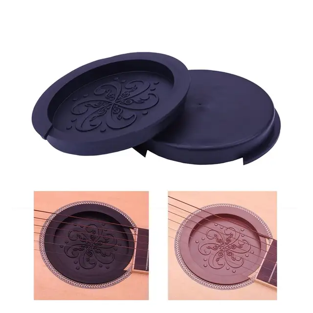 Silicone Acoustic Guitar Soundhole Mute Cover: Enhance Your Guitar s Sound Quality and Protect it