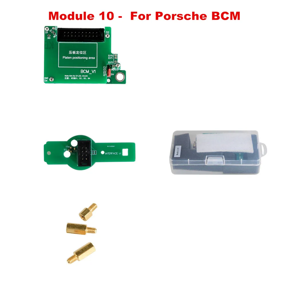 Yanhua мини Acdp Программирование Mater модуль(для BMW CAS/FEM BDC/ISN/MMC/JLR KVM/EGS зазор - Цвет: For Porsche