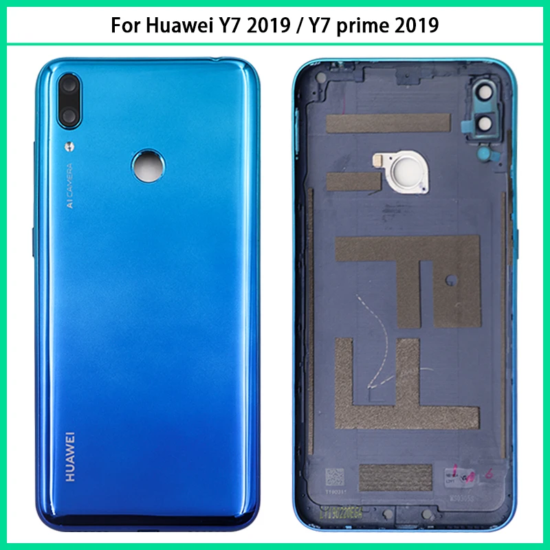 Новый 6 26 &quotкорпус чехол для Huawei Y7 2019 / prime Пластиковая Задняя крышка батареи