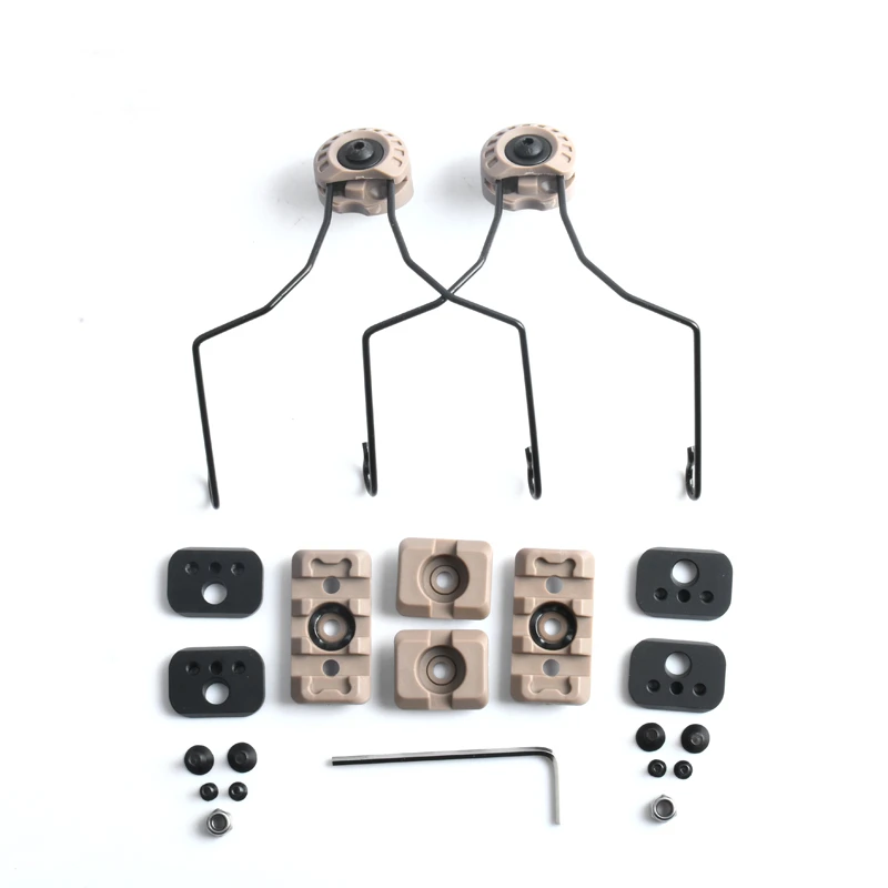 Страйкбольная гарнитура sordin адаптер для крепления на рельсы для тактического шлема Softair наушники и наушники охотничьи аксессуары WZ169
