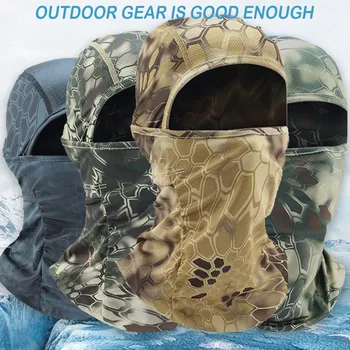 

4pc Motorcycle Balaclava Full Face Mask Sun Protection Women Men Face Shield Lycra Outdoor Ski Cycling Scarf Hood Hiking Ap6