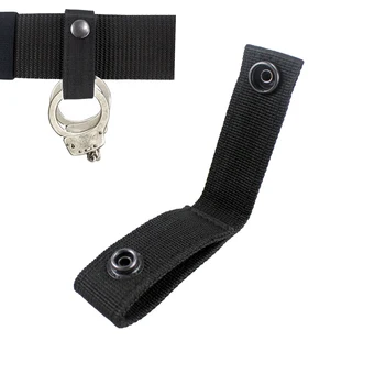 

Tactical Hand Cuff Strap Holder Nylon Safety Snap Closure Perfect Fits 2.25" Duty Belts