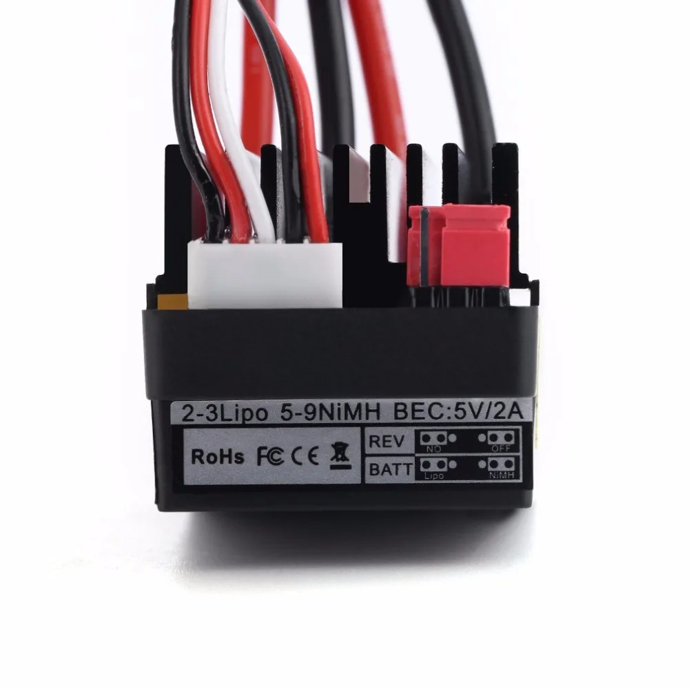 Hobby щеточный контроллер скорости двигателя W/2A BEC ESC Высокое напряжение 6 12V 320A RC