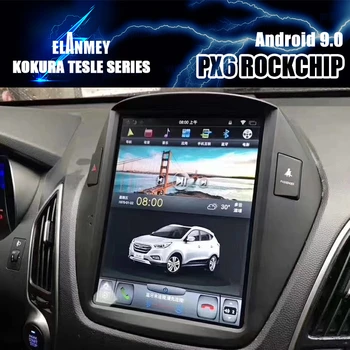 

PX6 Car Bluetooth Screen Tesla Android 9 GPS Navigation Multimedia For Hyundai Tucson 2014 IX35 2011 Radio Stereo DSP Head Unit