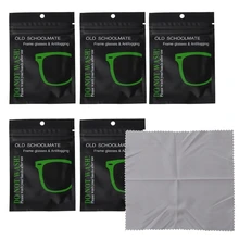 Glasses Antifog-Lens Cloths Wipes Defogger Prevent Pre-Moistened Reusable 5pcs