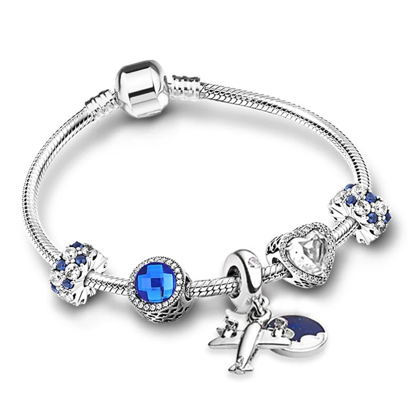 Love You Forever Beads Charm Bracelet 19