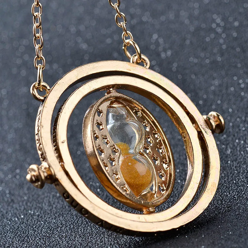 DINGLLY ожерелье с подвеской Harri Pot Time Turner для женщин, креативная цепочка для свитера, фирменное ожерелье, подарок - Окраска металла: XL001 (11)