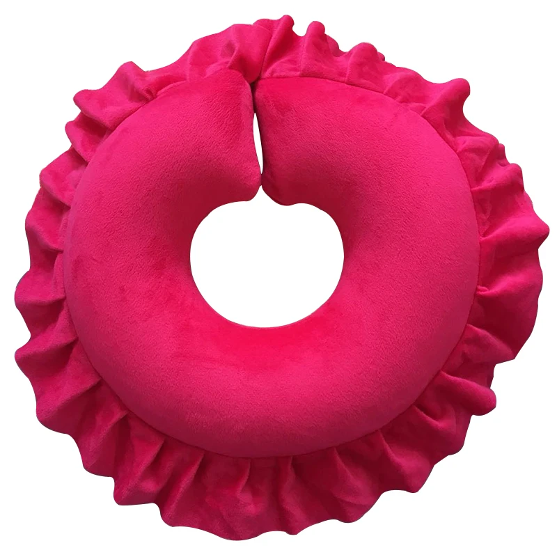 

Beauty Salon Round pillow U-shaped pillow latex massage bed