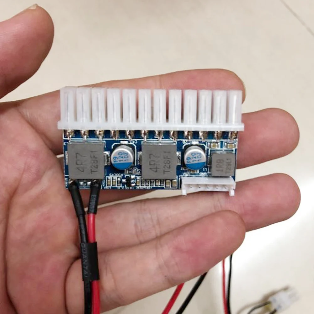 Мощность модуль питания встроенный аксессуары мини DC ATX 24Pin 12V 180W Прочный