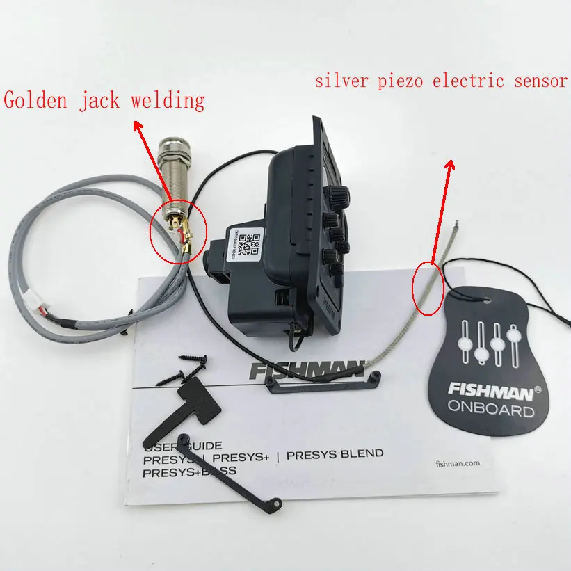 Fishman Presys Blend Preamp Microphone and Pickup System Acoustic