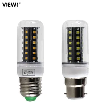Ампульный светодиодный ламповый светильник E27 E14 B22 GU10 низкое напряжение Ac Dc 12 24 36 48 v Вольт 7w супер кукурузные лампочки домашняя лампа 12v 24v 36v 110v 220v