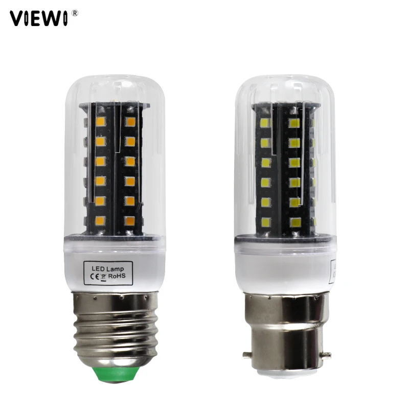 Ampoule Светодиодная лампа E27 E14 B22 GU10 низковольтный Ac Dc 12 24 36 48 в вольт 7 Вт супер