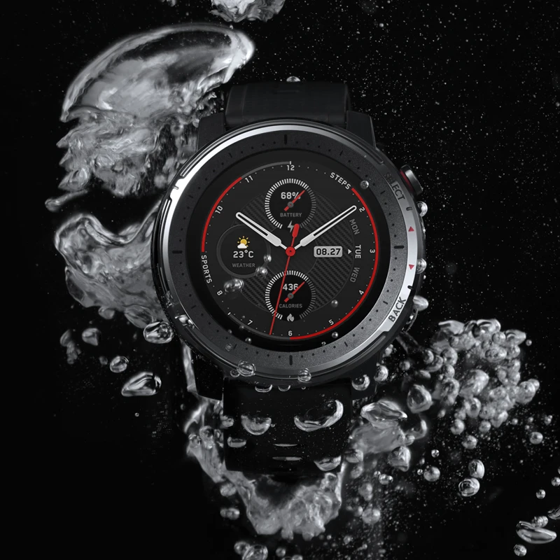 Amazfit Stratos 3 умные часы спортивные gps для мужчин и женщин сердечный ритм ГЛОНАСС Beidou