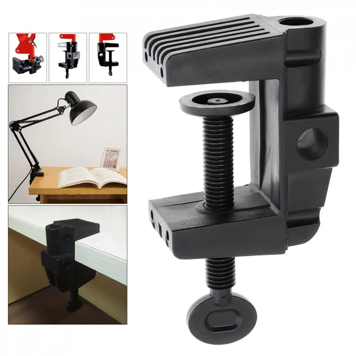  Universal Bracket Clamp Accessories DIY Fixed Metal Clip Fittings Screw Light Mounting Camera Holde
