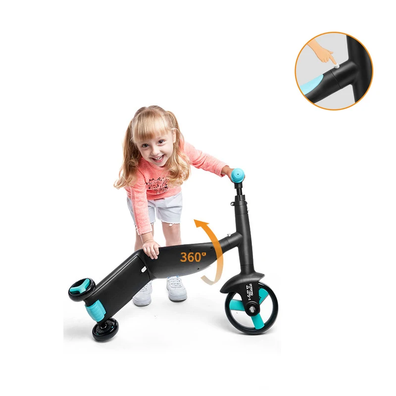 Triciclo 3 en 1 para niños, Scooter de equilibrio