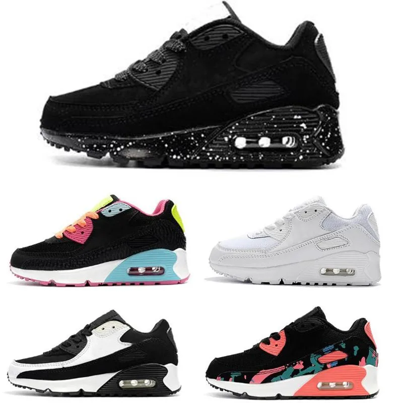 

Cheap Sale Kids Sneakers 90 Shoe Children Sports Chaussures Purple Enfants Trainers Infant Girls Boys Running Shoes 28-35