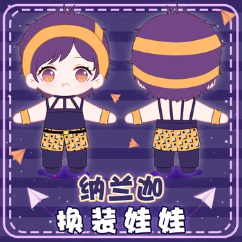 

Ghirga Narancia Anime JoJo's Bizarre Adventure Cosplay Cute Plush Stuffed Change Clothes Dolls Toy 20cm Puppet Xmas Gift