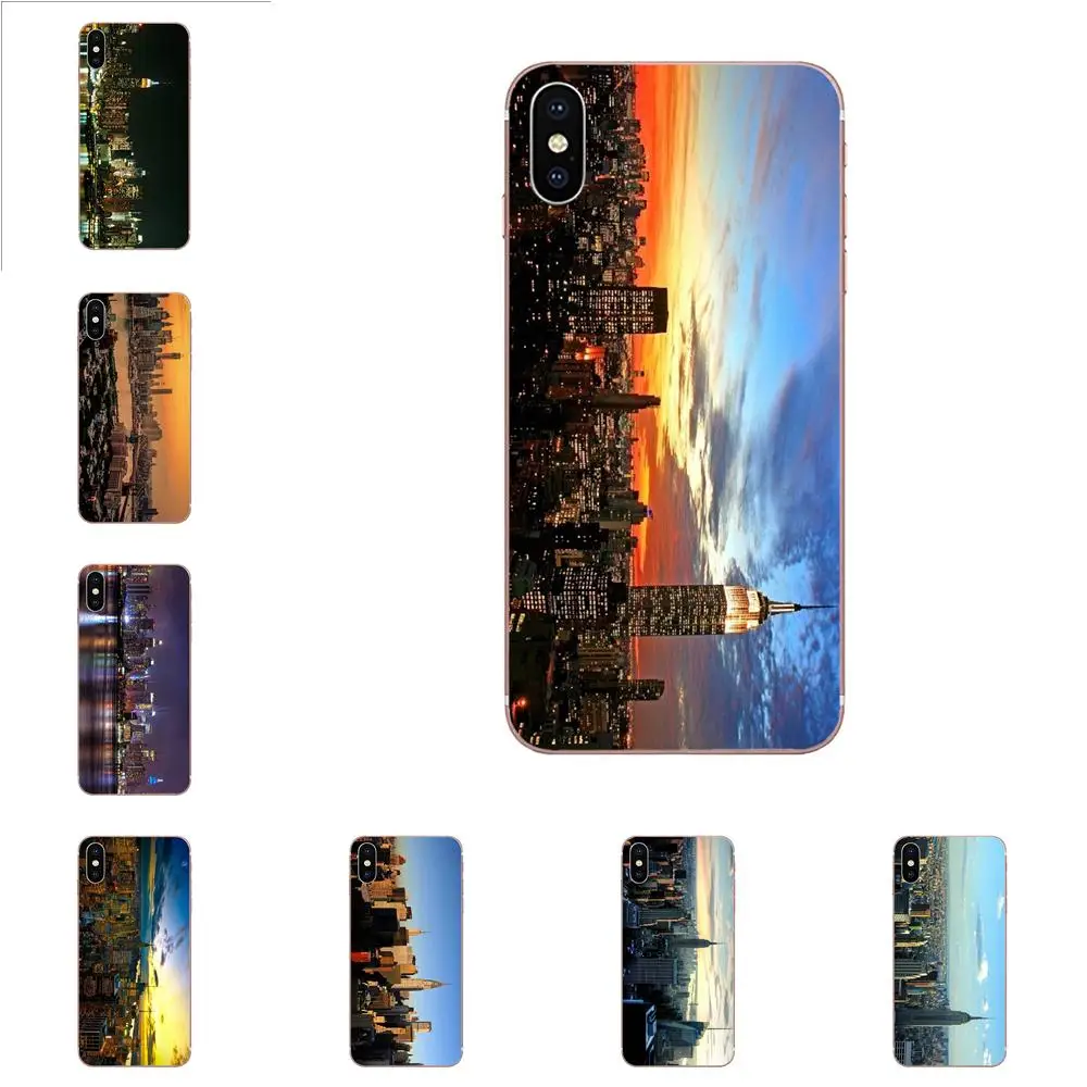 New York City Skyline для Galaxy Alpha Note 10 Pro A10 A20 A20E A30 A40 A50 A60 A70 A80 A90 M10 M20 M30 M40 мягкие чехлы |