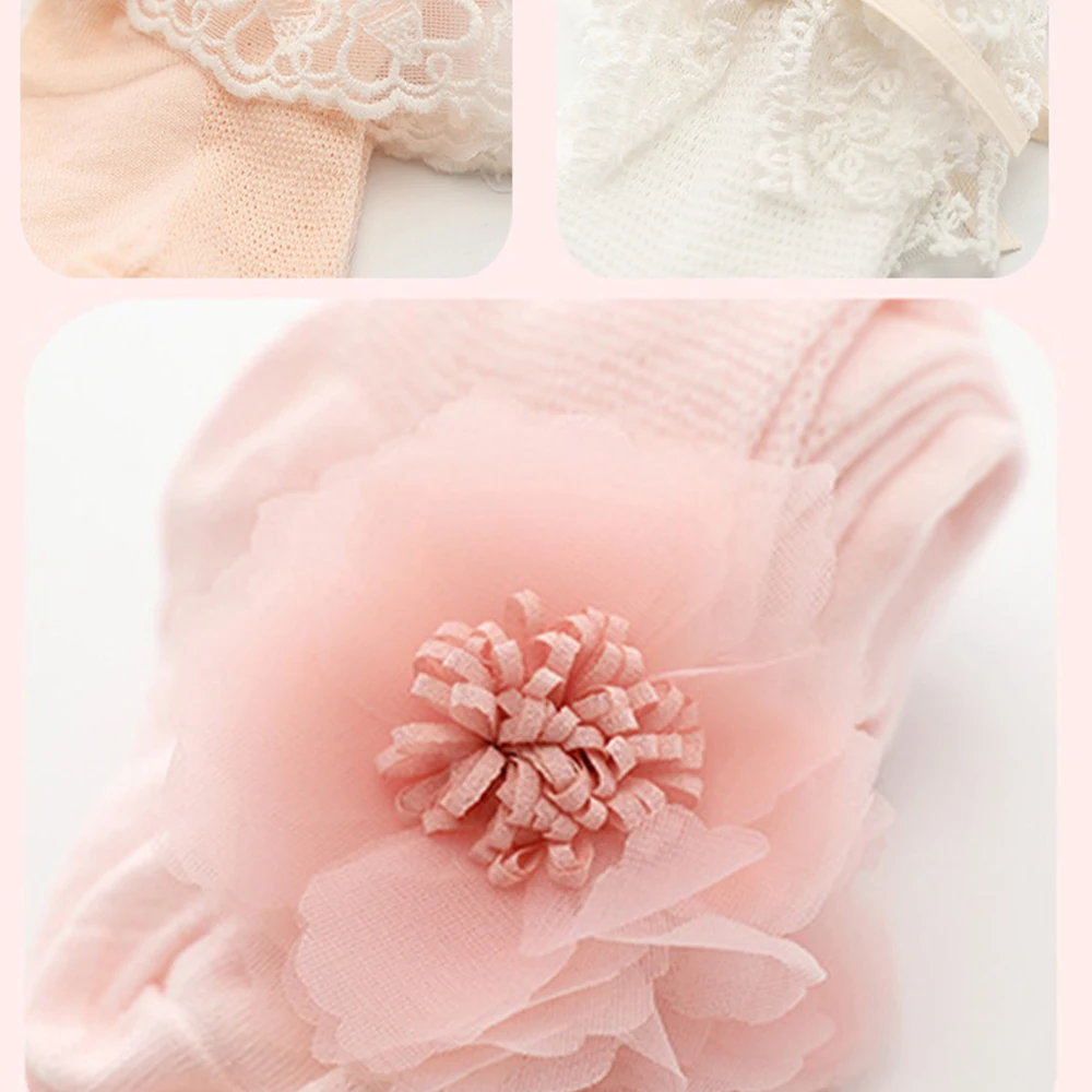 Baby Tights Infant Girl Newborn Kids Pantyhose Lace Bow Flower Hosiery Kids Stockings Summer Spring Autumn Mesh Tights Toddler