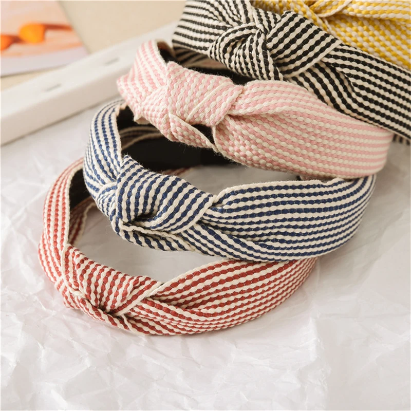 

New Cute High Quality Hair Bands For Women Girls Fashion Wide Hoop Top Knot Turban Headbands Hair Accessries Boutique Headdress