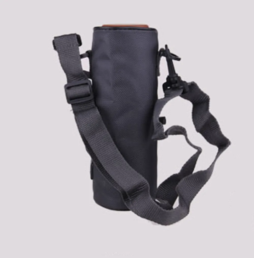 

Water Bottle Carrier Heat Insulated Cover Bag Case Pouch Holder With Shoulder Strap for Home/Outdoor Hiking Camping