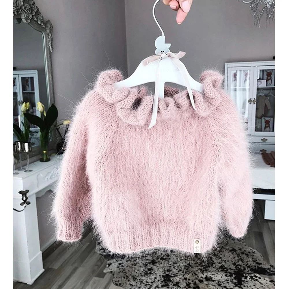 Emmababy топы для маленьких мальчиков и девочек, свитер с длинными рукавами, пуловеры, зимняя одежда