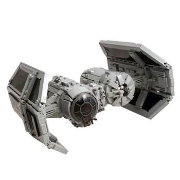 

1494Pcs DIY MOC TIE Bomber Small Particle Building Block Model Compatible Legged 13952