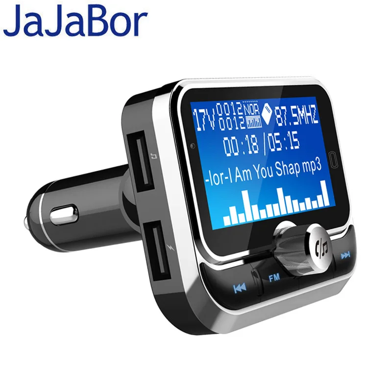 Автомобильный комплект с Bluetooth громкой связью JaJaBor fm-передатчик AUX аудио плеер