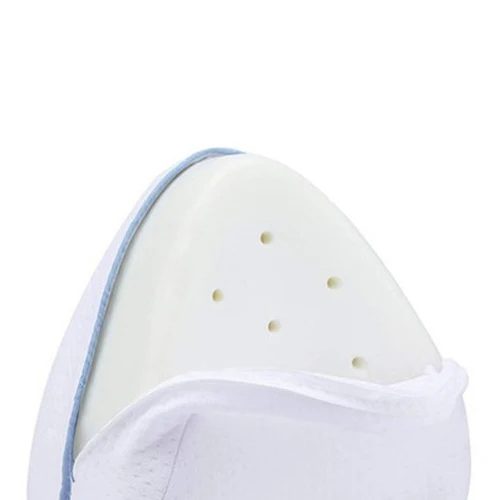Ортопедическая подушка для ног из хлопка с эффектом памяти для сна, Ортопедическая подушка для ног в суставах спины и бедер, подушка для ног с эффектом памяти - Color: White