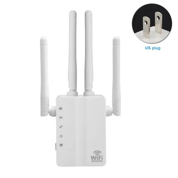 

1200Mbps Router Amplifier Full Coverage Smart 2.4GHz 5GHz WIFI Repeater Portable Dual Band Network Range Extender Home Office