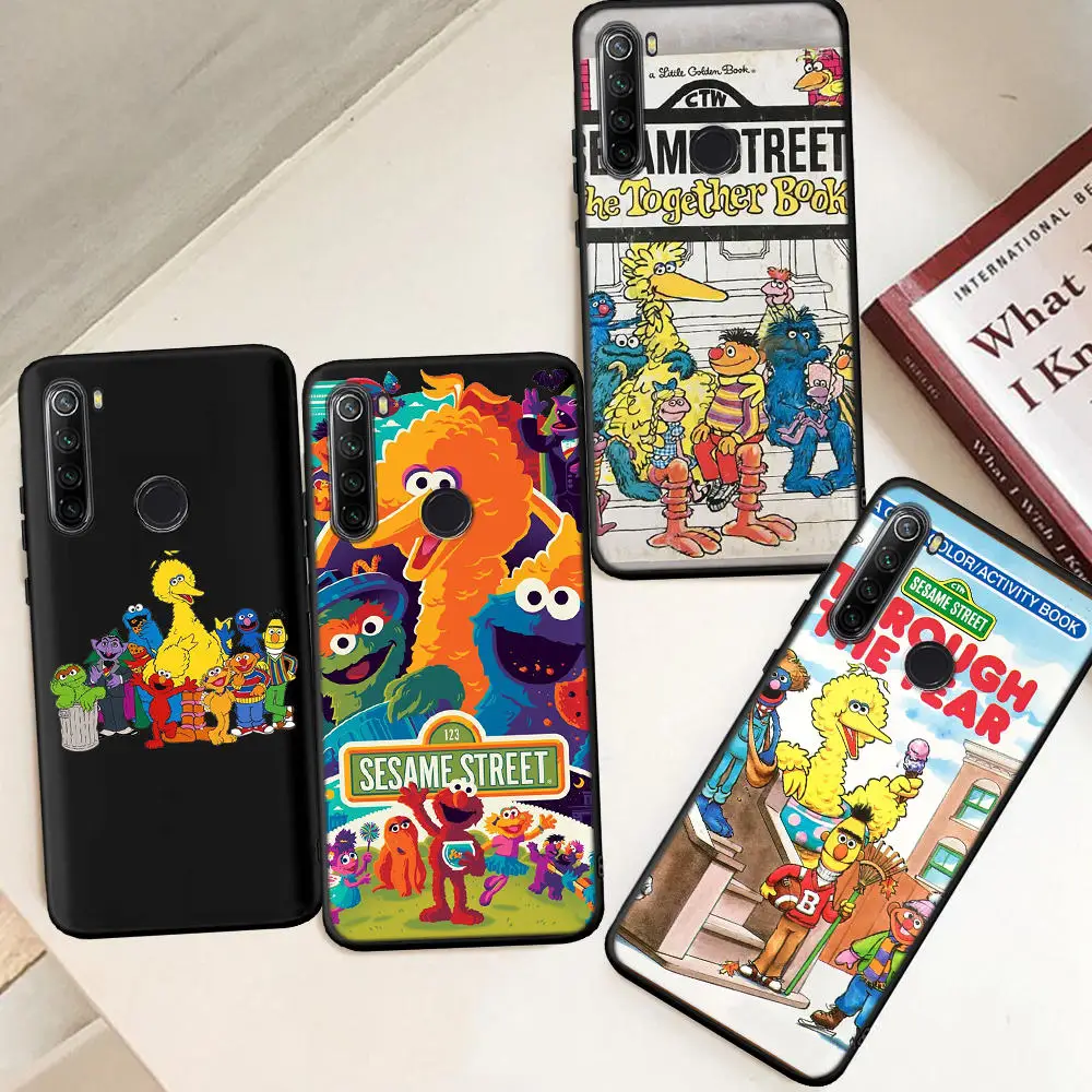 Милый Сезам мультфильм уличный чехол для телефона Xiaomi Redmi 8A 8 9A K20 K30 Note 9 Pro 7 10X 4G 5G