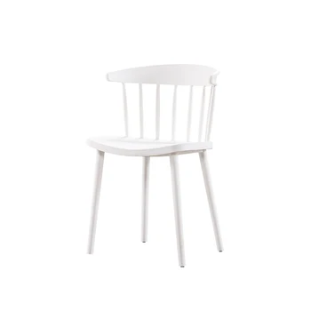 

Nordic dining chair modern minimalist home back plastic chair creative coffee negotiation chair restaurant table and chair combi